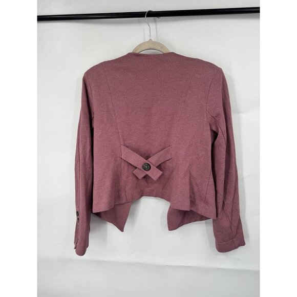 CAbi #3550 Applaud Jacket Blazer Pink Light Coat Women's Size 8 Preppy Classic - Picture 3 of 11